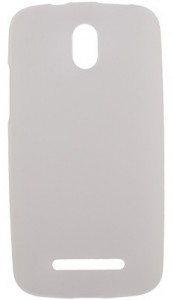   HTC Desire 500 White Clear Drobak Elastic PU (218868)