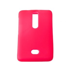  Nokia Asha 501 Red Elastic PU Drobak (216380)