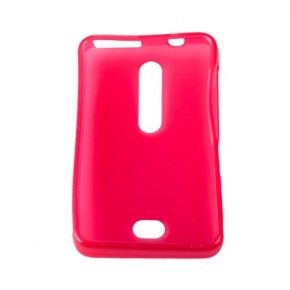   Nokia Asha 501 Red Elastic PU Drobak (216380) 3