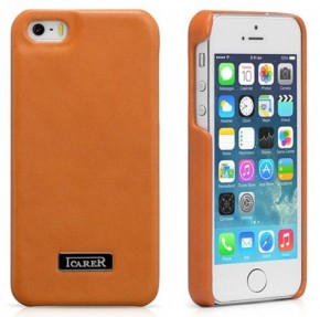  iCarer  iPhone 5/5S Luxury Orange back cover (RIP516)