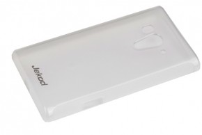   Sony Xperia Acro S (LT26W) Jekod TPU Case White 3