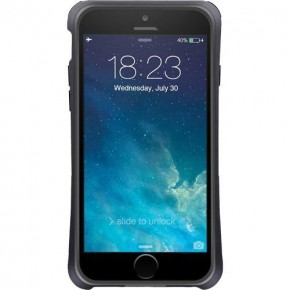    Macally Flexible Protective Frame for iPhone 6 Metalic Space Gray
