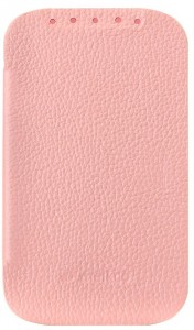   HTC Desire C A320e Melkco Leather Case Jacka Face Cover Book Pink (O2DERCLCFB2PKLC)