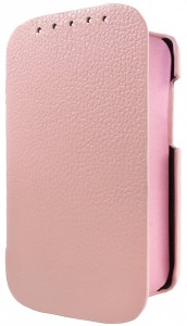   HTC Desire C A320e Melkco Leather Case Jacka Face Cover Book Pink (O2DERCLCFB2PKLC) 3