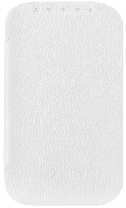   HTC Desire C A320e Melkco Leather Case Jacka Face Cover Book White (O2DERCLCFB2WELC)