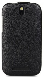  HTC One SV C520e Melkco Leather Case Jacka Black (O2ONSTLCJT1BKLC) 4