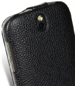   HTC One SV C520e Melkco Leather Case Jacka Black (O2ONSTLCJT1BKLC) 5