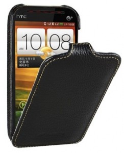   HTC One SV C520e Melkco Leather Case Jacka Black (O2ONSTLCJT1BKLC) 6