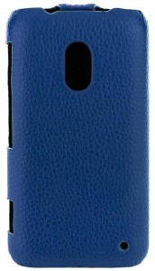   Nokia Lumia 620 Melkco Leather Case Jacka Dark Blue (NKLU62LCJT1DBLC) 4