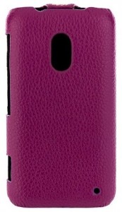   Nokia Lumia 620 Melkco Leather Case Jacka Purple (NKLU62LCJT1PELC) 4