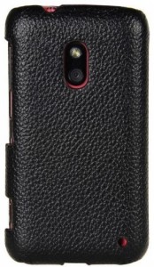   Nokia Lumia 620 Melkco Leather Snap Cover Black (NKLU62LOLT1BKLC)