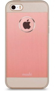 - Moshi iGlaze Armour Metallic Case Golden Rose  iPhone SE/5/5S (99MO061251)