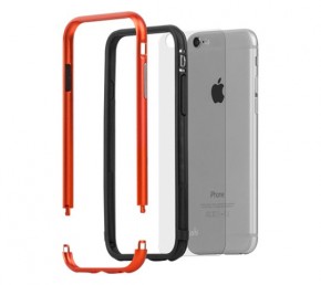 - Moshi iGlaze Luxe Metal Bumper Case Alloy Orange  iPhone 6/6S (99MO079801) 3