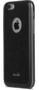 - Moshi iGlaze Napa Vegan Leather Case Onyx Black  iPhone 6/6S (99MO079002)