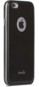  - Moshi iGlaze Napa Vegan Leather Case Onyx Black  iPhone 6/6S (99MO079002) (1)
