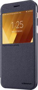     Nillkin Sparkle case Samsung Galaxy A7 A720F 2017 Black (4)