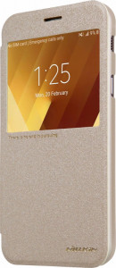     Nillkin Sparkle case Samsung Galaxy A7 A720F 2017 Gold (1)
