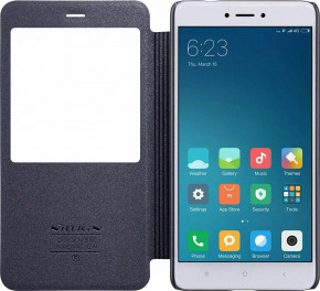  Nillkin Sparkle case Xiaomi Redmi Note 4X Black 4