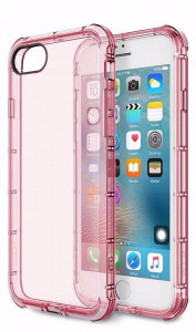 - Rock TPU Case Fence series iPhone 7 Transparent/Pink 3