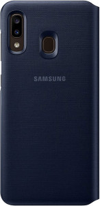    Samsung A20 - Wallet Cover Black (EF-WA205PBEGRU) 3