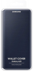    Samsung A20 - Wallet Cover Black (EF-WA205PBEGRU) 6