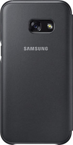  Samsung Neon Flip Cover Galaxy A3 2017 Black (EF-FA320PBEGRU) 3