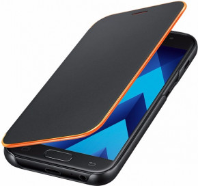  Samsung Neon Flip Cover Galaxy A3 2017 Black (EF-FA320PBEGRU) 5