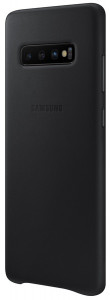    Samsung S10+ - Leather Cover Black (EF-VG975LBEGRU) 4