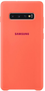  Samsung Silicone Cover Galaxy S10+ G975 Berry Pink (EF-PG975THEGRU)