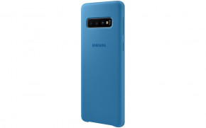    Samsung Silicone Cover   Galaxy S10 (G973) Blue (EF-PG973TLEGRU) 3