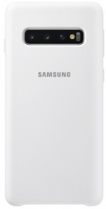    Samsung Silicone Cover   Galaxy S10 (G973) White (EF-PG973TWEGRU)