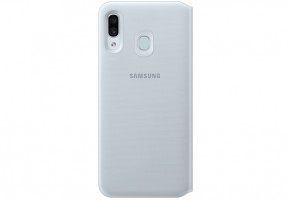  Samsung Wallet Cover Galaxy A30 A305F White (EF-WA305PWEGRU) 3