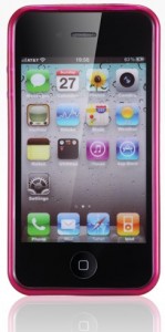  iPhone4 Voorca Crystal Case Red 3