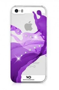    iPhone 5/5S White Diamonds Liquids Purple (1210LIQ55) (0)