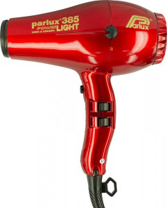  Parlux 385 PowerLight Ionic & Ceramic Red (P85ITR)