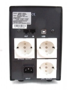  Powercom BNT-1000AP Schuko USB 3