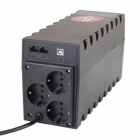    Powercom RPT-600AP Schuko 3