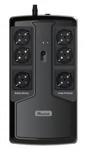   Mustek PowerMust 600 Offline Schuko (600-LED-OFF-T10) 3