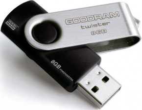   USB Goodram UTS-2 Twister USB 2.0 8Gb Black (2)
