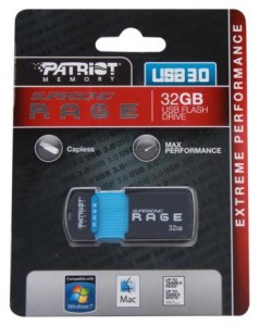   Patriot 32Gb USB 3.0 Supersonic Rage (PEF32GSRUSB) (4)