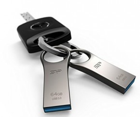  USB 3.0 64G Silicon Power Jewel J80 Metal Titanium (SP064GBUF3J80V1T) 5