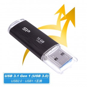  Silicon Power 16GB USB 3.0 Blaze B02 Black (SP016GBUF3B02V1K) 4