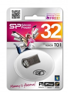 USB Silicon Power Touch T01 32GB Black (SP032GBUF2T01V1K) 3