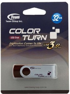 a USB Team Color Turn E902 TE902316GN01 Brown (74725) 3