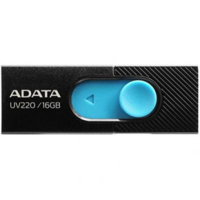  USB A-Data 16GB UV220 Black/Blue USB 2.0 (AUV220-16G-RBKBL)