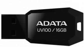  USB A-Data UV100 16GB Black (AUV100-16G-RBK)