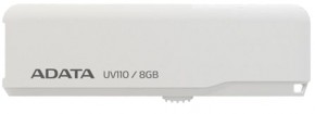  USB A-Data UV110 8GB White (AUV110-8G-RWH)