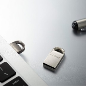 USB  Apacer 16GB AH115 Silver (AP16GAH115S-1) 4