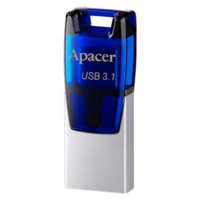   Apacer 16GB AH179 Blue USB 3.1 OTG (AP16GAH179U-1)