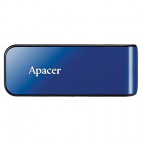 - USB Apacer 32GB AH334 blue USB 2.0 (AP32GAH334U-1)
